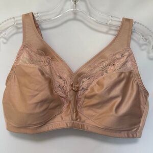 C8 Glamorise MagicLift Minimizer tan bra size 38DD 1003 NWOT